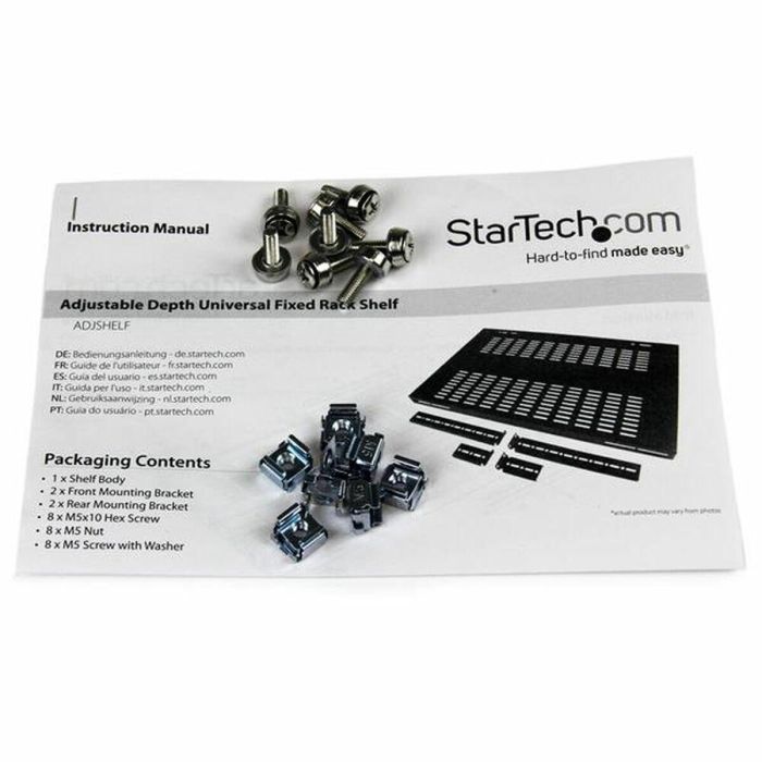 Bandeja Fija para Armario Rack Startech ADJSHELF 2 Bandeja Fija para Armario Rack Startech ADJSHELF 2