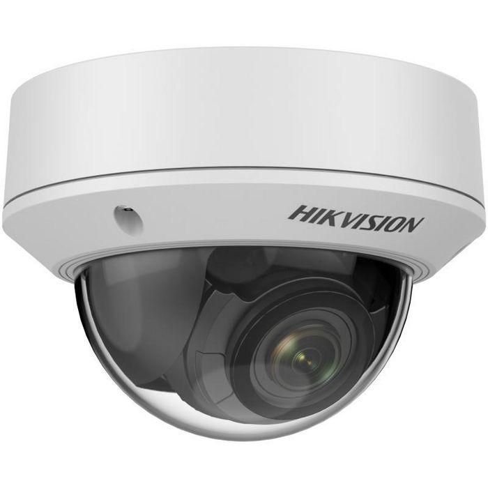Hikvision Cámara IP minidomo 4M 2.8-12mm MD 2.0 antivandálico IR30 DWDR H.265+ IK10 IP67 12V/PoE. Audio, alarma 1