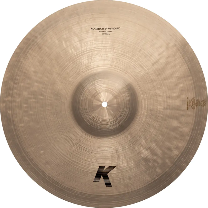 Zildjian K Klassisch Symphonic 22" Medium Heavy Par de Platos para Orquesta 1