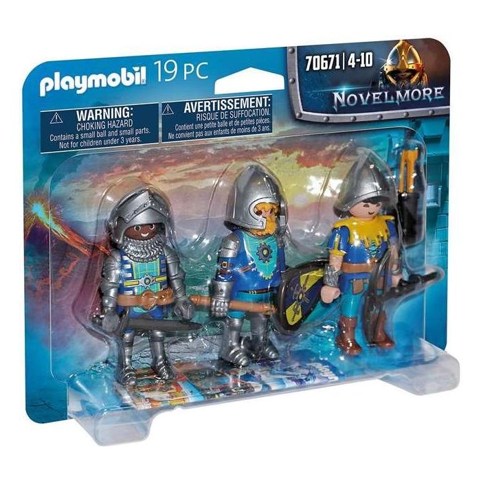 Set de 3 caballeros playmobil novelmore 2