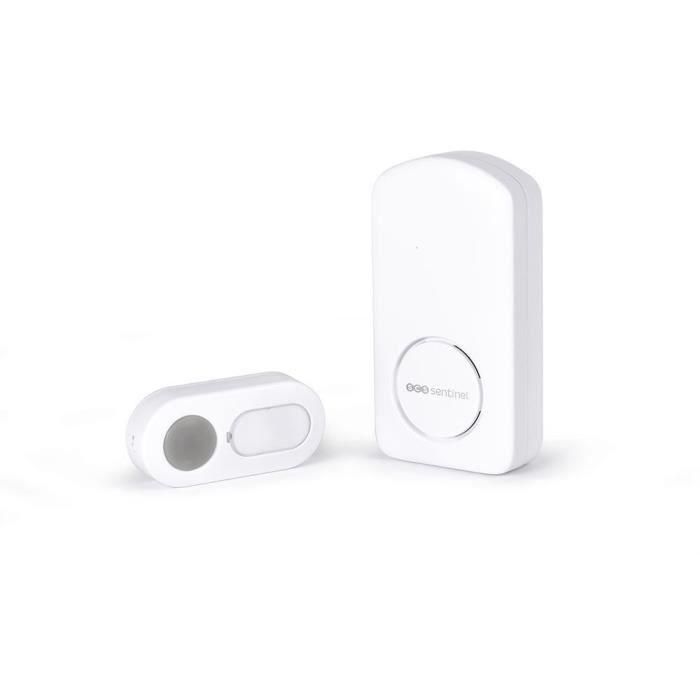 Timbre inalámbrico - OneBell 100 - SCS SENTINEL - Alcance 100m - 15 melodías - IP55 Timbre inalámbrico - OneBell 100 - SCS SENTINEL - Alcance 100m - 15 melodías - IP55