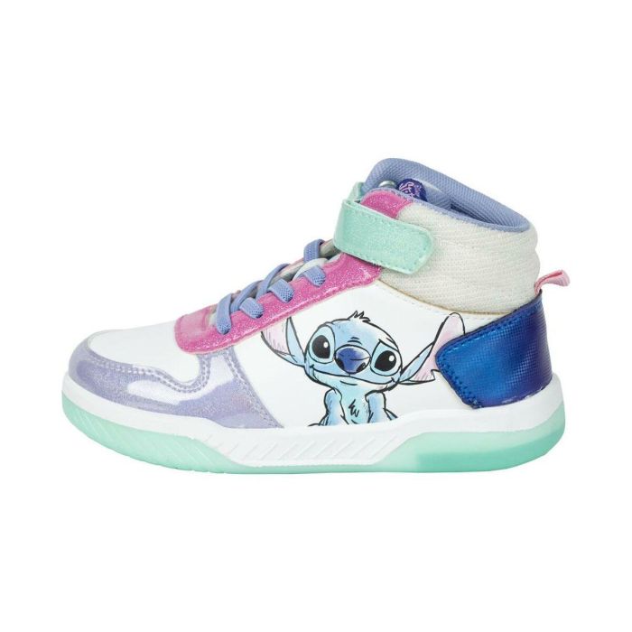 Zapatillas Deportivas con LED Stitch Blanco 5 Zapatillas Deportivas con LED Stitch Blanco 5
