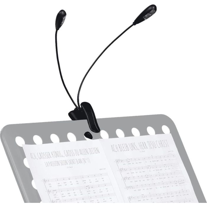 Lámpara Atril Dual Flexible Clip - 4 Led´S 7 Lámpara Atril Dual Flexible Clip - 4 Led´S 7