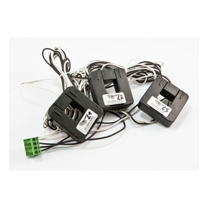 ALLNET MSR Powermeter Zubehör 200 Ampere Induktionsklemmen Set