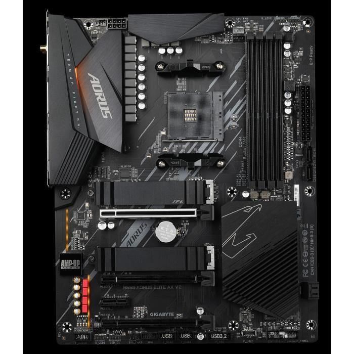 GIGABYTE B550 AORUS ELITE AX V2 placa base AMD B550 Zócalo AM4 ATX GIGABYTE B550 AORUS ELITE AX V2 placa base AMD B550 Zócalo AM4 ATX