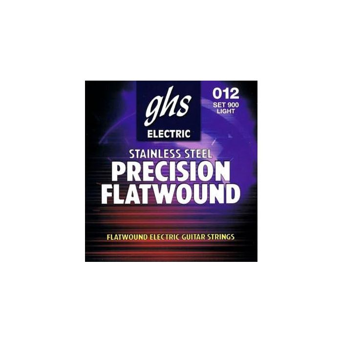 GHS Juego Eléctrica Precission Flats Light 12-50