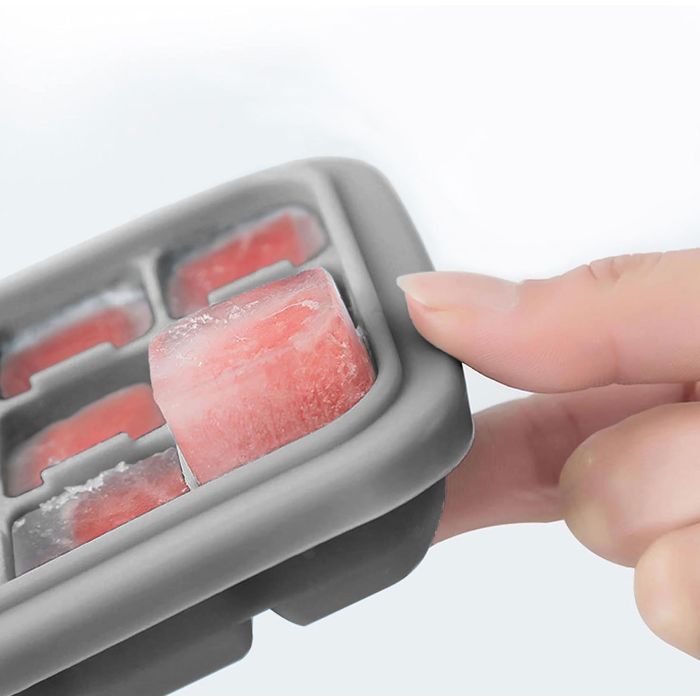 Quttin Cubitera Flex 18 Cubitos XXL con Tapa, 23.9x12.3x3.7 cm (24 Unidades) 7