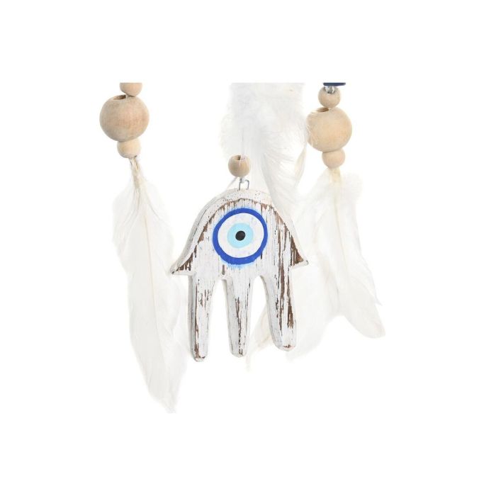 Decoracion Colgante Mediterraneo DKD Home Decor Blanco Azul 5 x 45 x 14 cm (2 Unidades) 2 Decoracion Colgante Mediterraneo DKD Home Decor Blanco Azul 5 x 45 x 14 cm (2 Unidades) 2