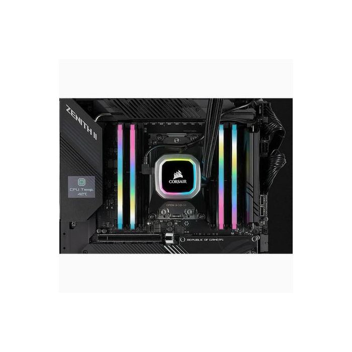 Corsair Kit de Memoria RAM Vengeance RGB 64GB (2x32GB) PC 3200MHz CL16 para Ordenador 3