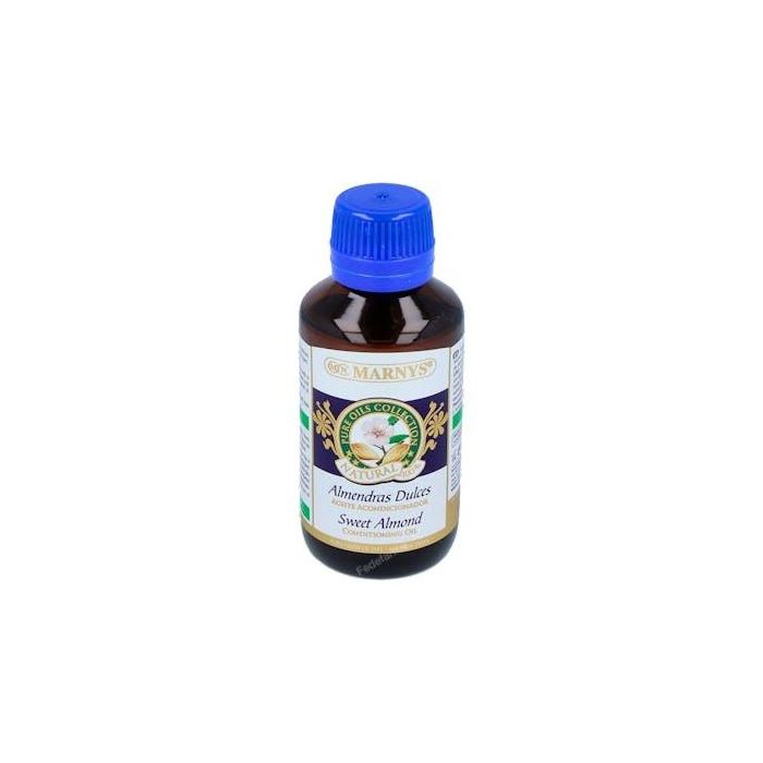MARNYS Aceite de Almendras Dulces 125ml, para Piel Seca e Irritada, sin Perfume y Suavidad Intensa