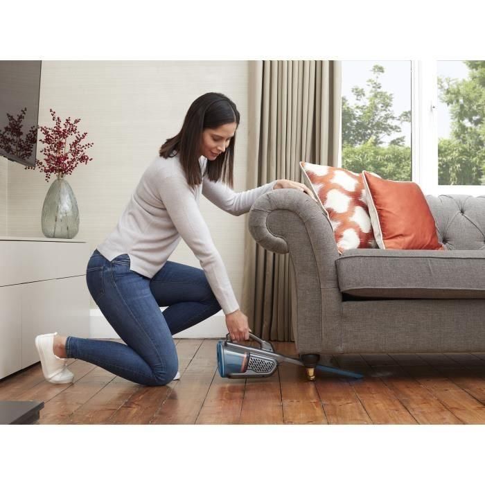 BLACK + DECKER BHHV320B-QW - Aspirador de mano - Dustbuster Lithium 12V - 2 velocidades - Autonomía 25min - Azul 2 BLACK + DECKER BHHV320B-QW - Aspirador de mano - Dustbuster Lithium 12V - 2 velocidades - Autonomía 25min - Azul 2