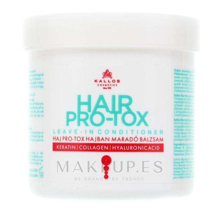 Kallos Hair Pro-Tox Acondicionador 250 ml para Mujer