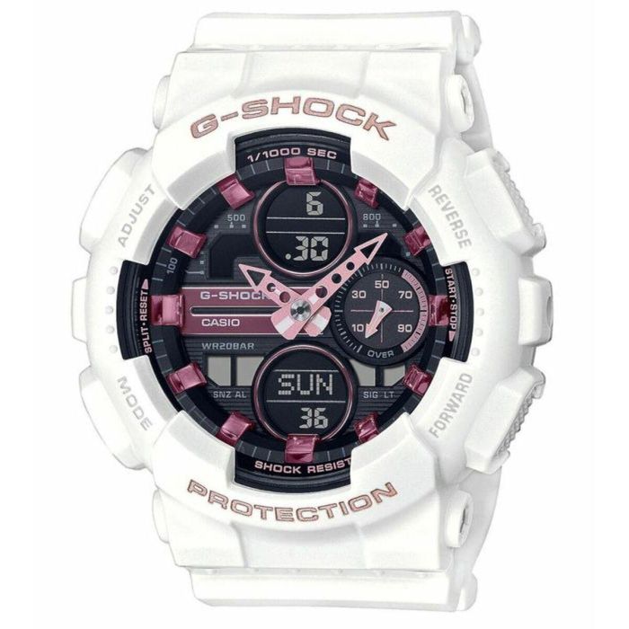 Casio CAS4549526279836 G-Shock Classic Mujer Blanco Cuarzo Doble Pantalla Redondo Plástico Adulto 0 Casio CAS4549526279836 G-Shock Classic Mujer Blanco Cuarzo Doble Pantalla Redondo Plástico Adulto 0