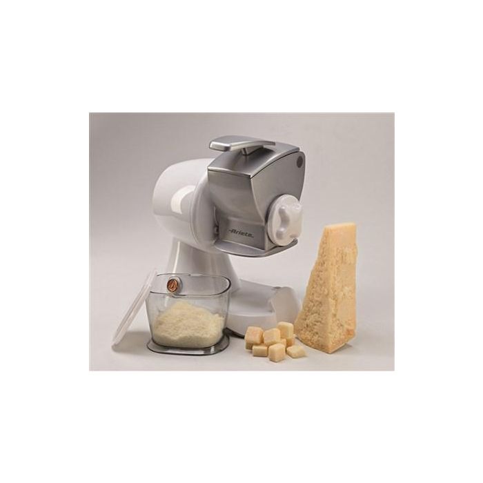 Ariete 448 Rallador Eléctrico Profesional con Rodillo, Ideal para Queso, Pan y Frutos Secos, Bol Extraíble y Tapa Hermética 1