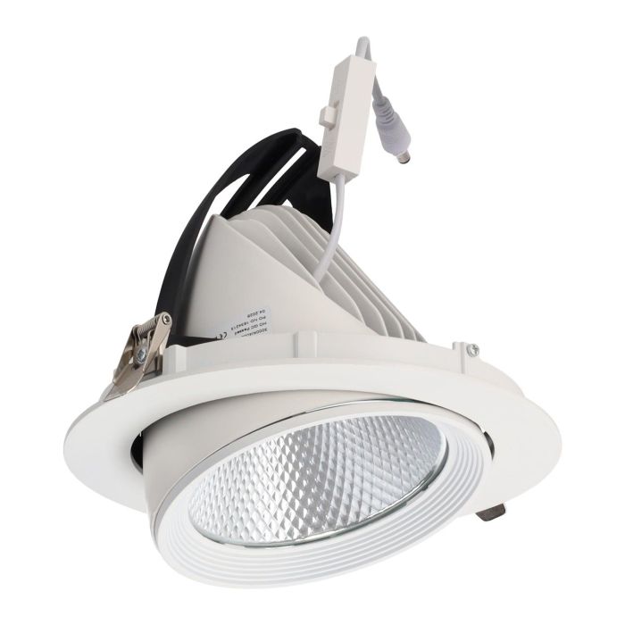 Foco Downlight LED 40W CCT Circular Orientable Driver LIFUD 40.000H Microprismático [HOCOBCOR40WLI-CCT} 5 Foco Downlight LED 40W CCT Circular Orientable Driver LIFUD 40.000H Microprismático [HOCOBCOR40WLI-CCT} 5