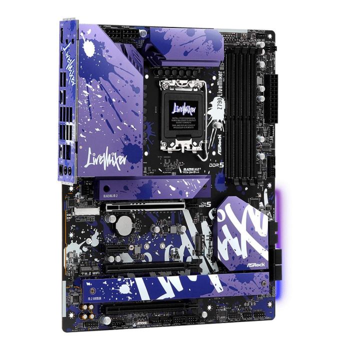 ASRock Z790 LIVE MIXER Placa Base Intel Z790, LGA 1700, Soporte Intel Core i5/i7/i9, DDR5, ATX 4