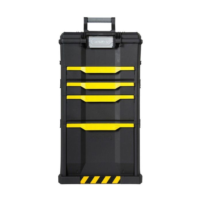 Stanley 1-79-206 Taller Móvil Modular para Herramientas con 4 Cajones, Asa Telescópica y Ruedas Robustas, Polipropileno 15 Stanley 1-79-206 Taller Móvil Modular para Herramientas con 4 Cajones, Asa Telescópica y Ruedas Robustas, Polipropileno 15