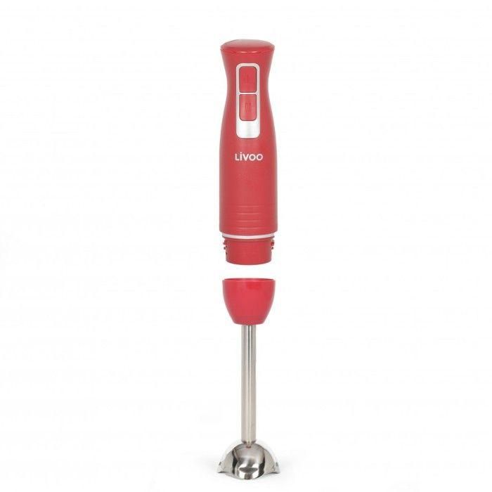 Livoo DOP245R Licuadora de mano con bol Rojo chili 1 Livoo DOP245R Licuadora de mano con bol Rojo chili 1