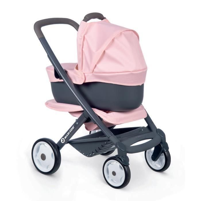 Combi silla + capazo maxi cosi rosa 3 Combi silla + capazo maxi cosi rosa 3