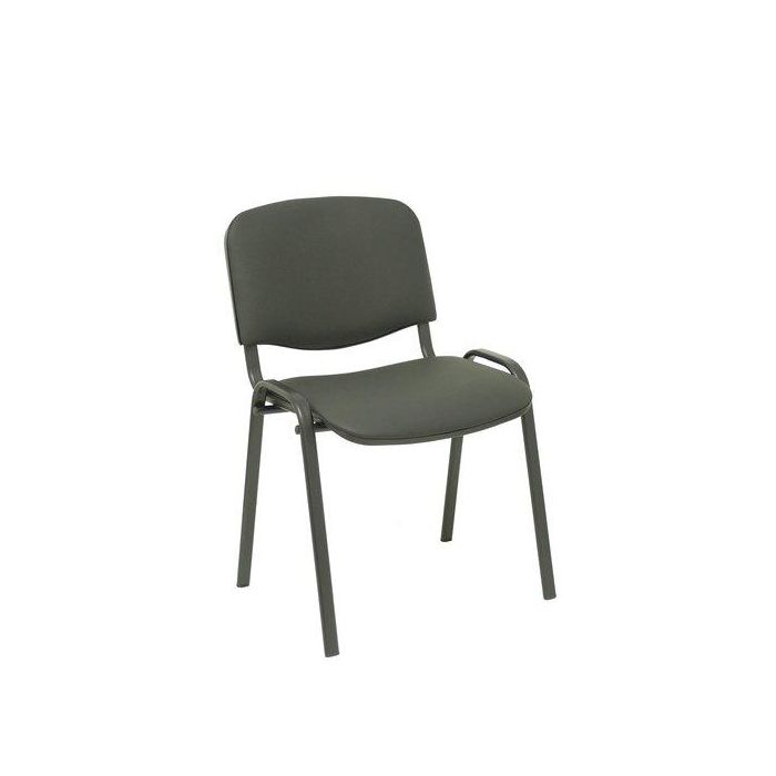 Silla Piqueras Y Crespo Alcaraz Confidente Ergonomica Apilable Estructura Negra Asiento Y Respaldo Tapizados Similpiel Negro Pack De 4