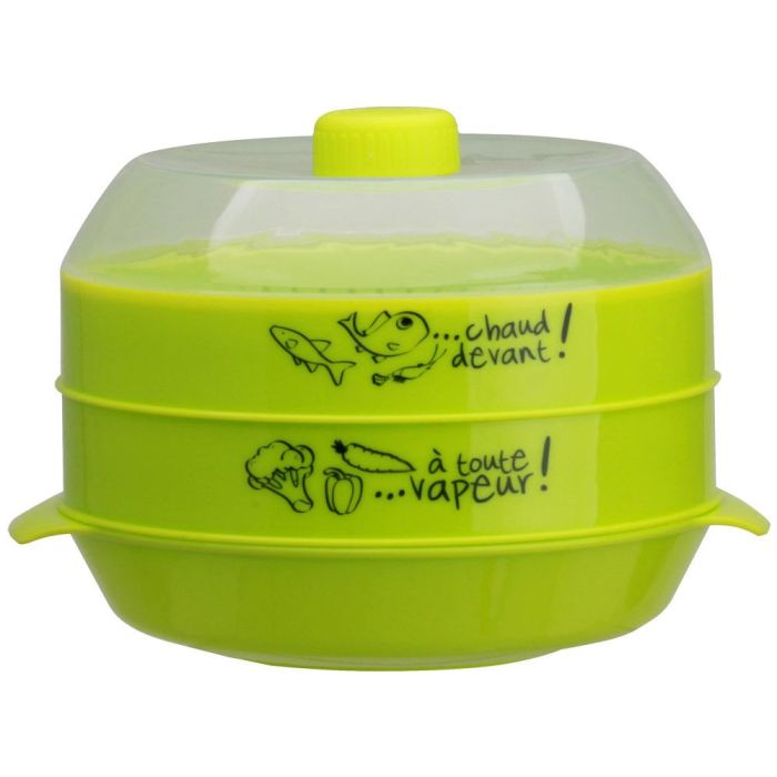 Cuisy Cuece Vapor Microondas 2 Pisos 2.4L 3 Cuisy Cuece Vapor Microondas 2 Pisos 2.4L 3