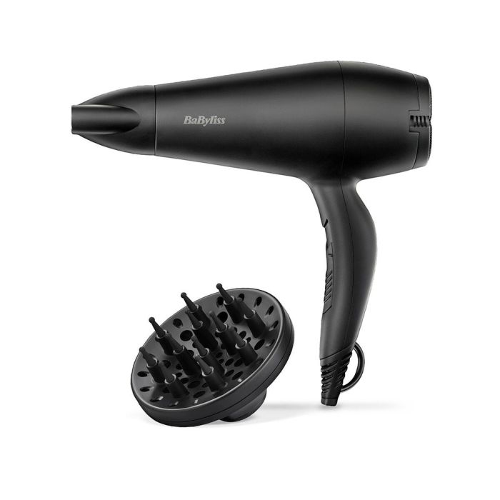 Secador de Pelo Babyliss D215DE Negro 2000 W Difusor