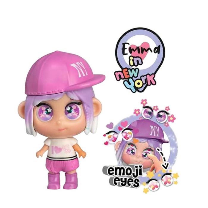 Muñeco Bebé Famosa Mini Trotties Emoji Eyes 12 cm Articulada 1 Muñeco Bebé Famosa Mini Trotties Emoji Eyes 12 cm Articulada 1