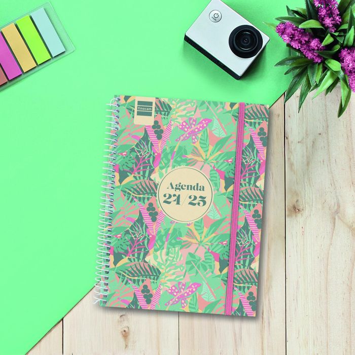 Agenda Finocam Exotic Multicolor 1/8 12 x 16,4 cm 2024-2025