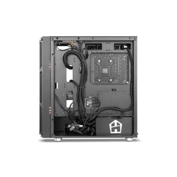 NOX Caja ATX Hummer Nova Semitorre ARGB, Cristal Templado, Ventiladores 200mm ARGB Preinstalados, NXHUMMERNOVA 3 NOX Caja ATX Hummer Nova Semitorre ARGB, Cristal Templado, Ventiladores 200mm ARGB Preinstalados, NXHUMMERNOVA 3