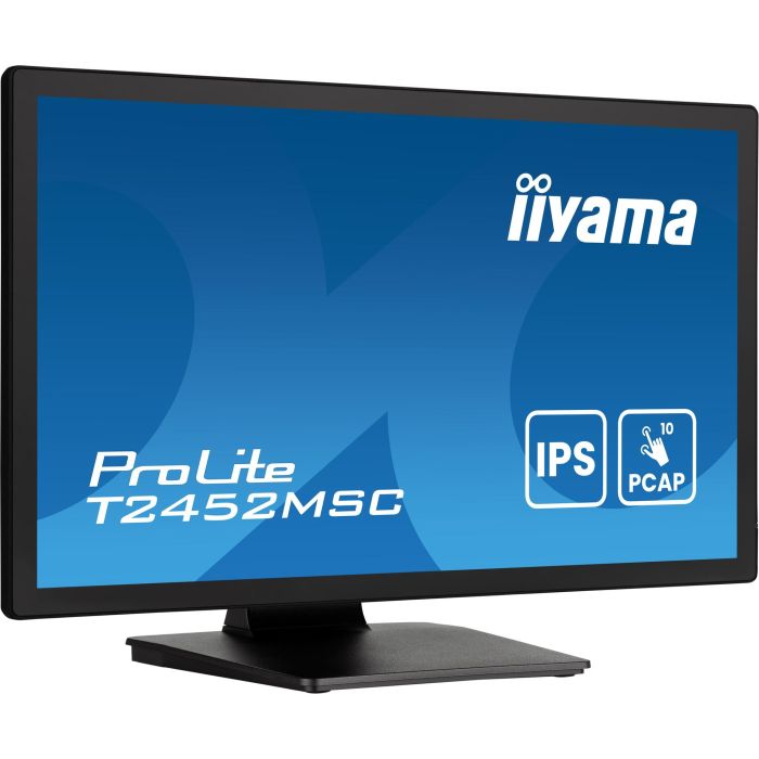 IIYAMA T2452MSC-B1AG Monitor Táctil 23.8" (60.5cm) Full HD 16:9 con HDMI, DisplayPort y USB 12 IIYAMA T2452MSC-B1AG Monitor Táctil 23.8" (60.5cm) Full HD 16:9 con HDMI, DisplayPort y USB 12
