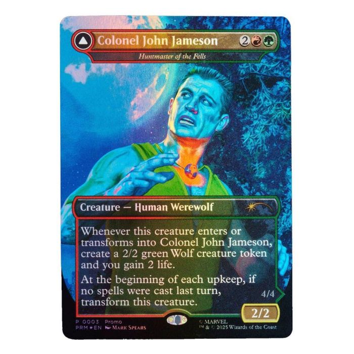 Figura Man-Wolf Magic The Gathering Spider-Man Marvel 15cm 5 Figura Man-Wolf Magic The Gathering Spider-Man Marvel 15cm 5