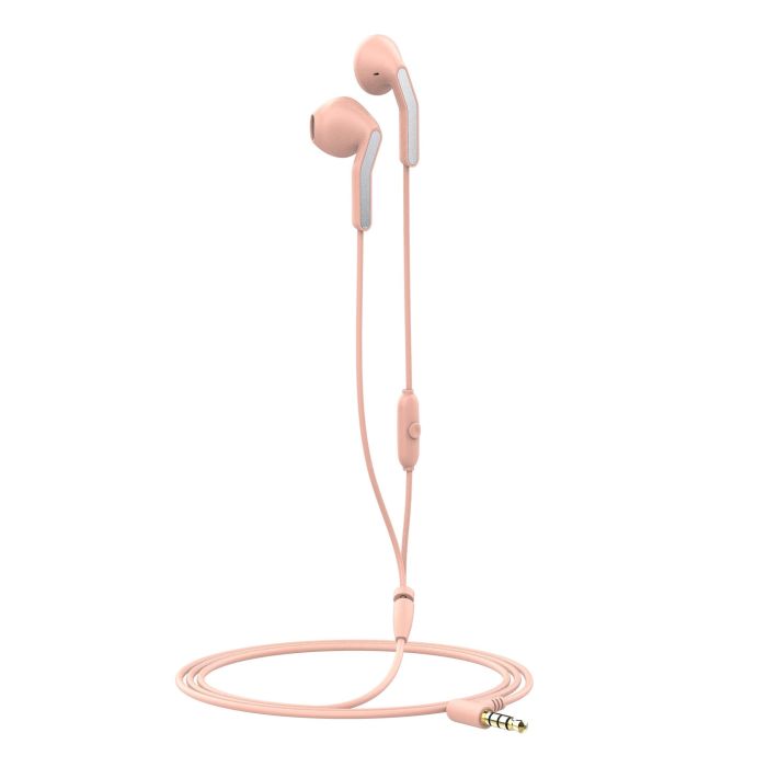 Muvit E56 Auriculares Estéreo con Cable Jack 3.5 mm, Color Rosa 3 Muvit E56 Auriculares Estéreo con Cable Jack 3.5 mm, Color Rosa 3