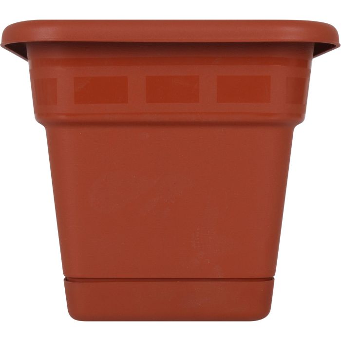 Jardinera con plato Squares 40x20 cm - Dem (12 Unidades) 2 Jardinera con plato Squares 40x20 cm - Dem (12 Unidades) 2