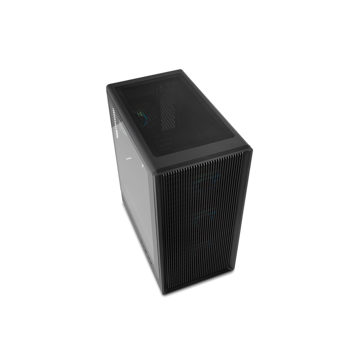 NOX Caja Semitorre ATX Infinity IOTA NXINFTYIOTABK Negra ARGB con Ventana y USB 3.0 2
