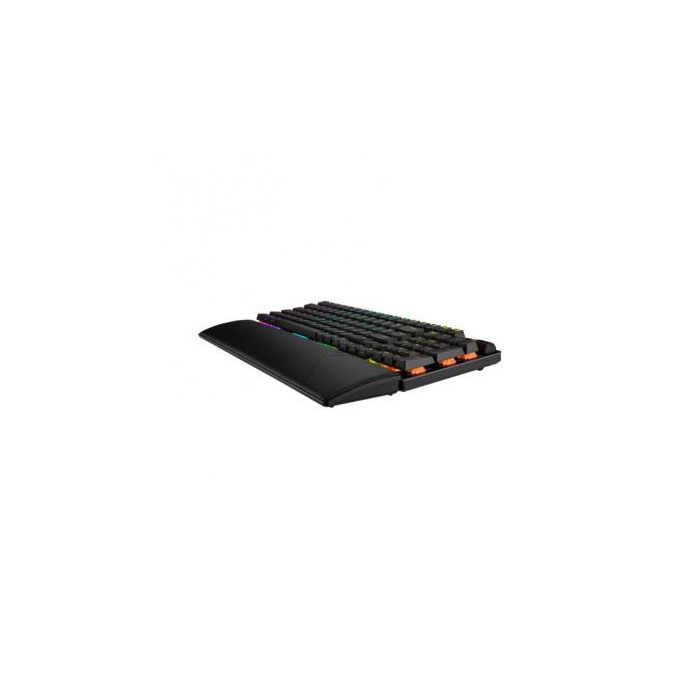 Asus TECLADO STRIX SCOPE II 96 WIRELESS - 90MP037A-BKSA00 - Interruptores mecánicos ROG NX, Conexión trimodal, Español, Negro 4