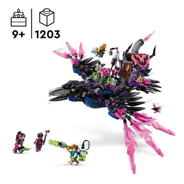 LEGO DREAMZzz 71478 El Cuervo de Medianoche de la Bruja Pesadilla - Set modular 1 LEGO DREAMZzz 71478 El Cuervo de Medianoche de la Bruja Pesadilla - Set modular 1