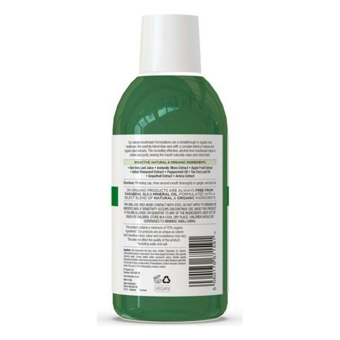 Dr. Organic Aloe Vera Enjuague Bucal 3