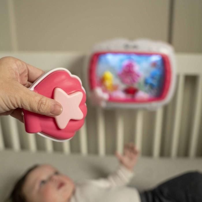 Baby Einstein BAB0074451174283 Luz de Noche para Bebé Sueños Marinos Rosas, 25 min de luz, sonido, música y océano, con control remoto 4 Baby Einstein BAB0074451174283 Luz de Noche para Bebé Sueños Marinos Rosas, 25 min de luz, sonido, música y océano, con control remoto 4