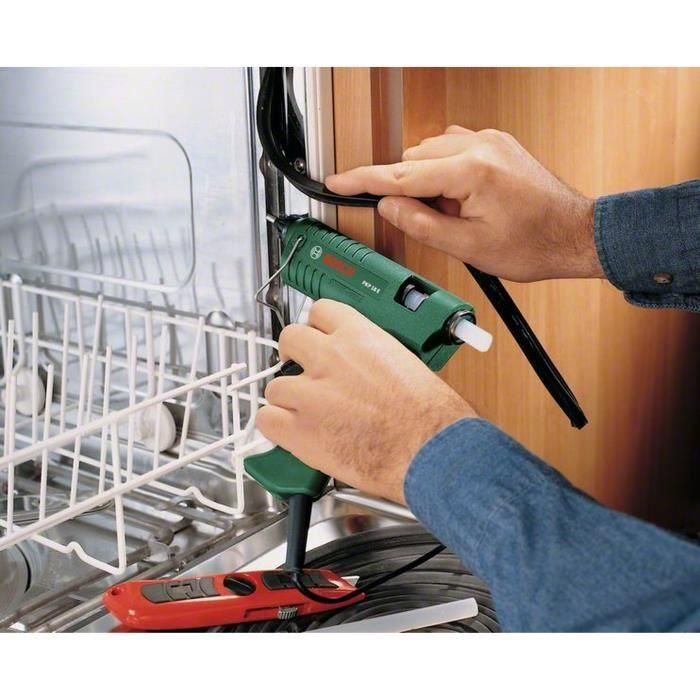 Pistola de pegamento BOSCH PKP 18 E - 20 g / min 5 Pistola de pegamento BOSCH PKP 18 E - 20 g / min 5