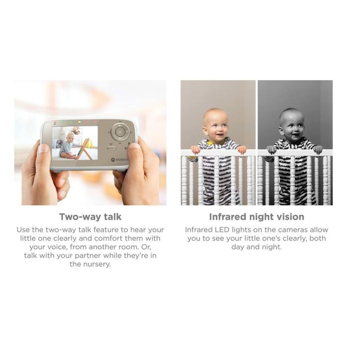 Vigilabebés Motorola 2,8" 5