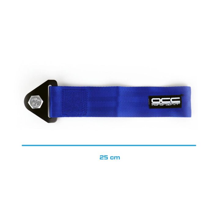 Cinta de Remolque OCC Motorsport 3000 kg 15mm Azul 1 Cinta de Remolque OCC Motorsport 3000 kg 15mm Azul 1
