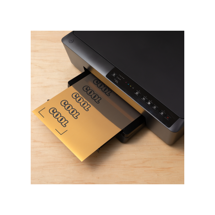 Cricut 2010364 Vinilo de Transferencia Térmica Liso, Oro, 10 Hojas 3