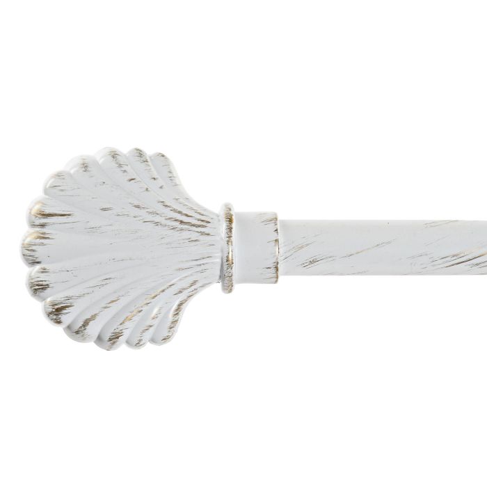 Barra Cortina Basicos DKD Home Decor Blanco 16 x 16 x 120 cm (4 Unidades) Barra Cortina Basicos DKD Home Decor Blanco 16 x 16 x 120 cm (4 Unidades)