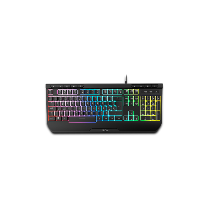 Pack Gaming Krom Kenya Negro Qwerty Español 1 Pack Gaming Krom Kenya Negro Qwerty Español 1