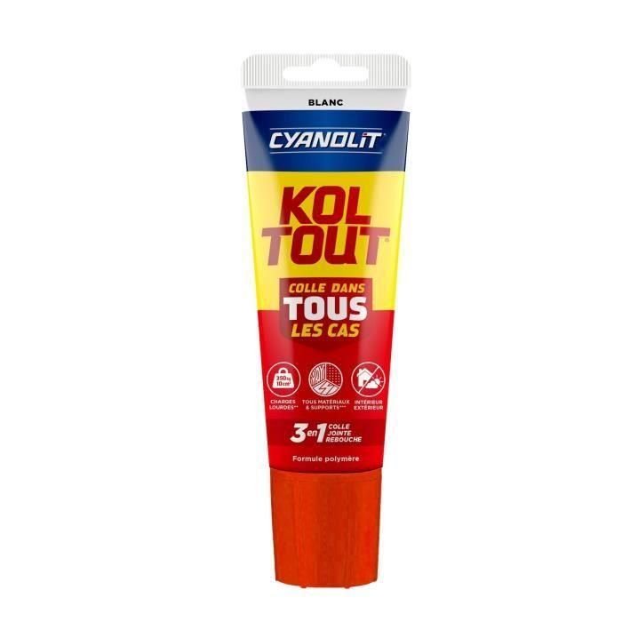 Cyanolit CYA3279580017334 Pegamento fijador y sellador blanco multiusos – Tubo 125 ml – Alta resistencia y flexible 0 Cyanolit CYA3279580017334 Pegamento fijador y sellador blanco multiusos – Tubo 125 ml – Alta resistencia y flexible 0