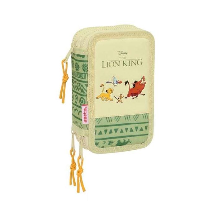 Plumier Triple Mufasa Verde Beige 12,5 x 19,5 x 5,5 cm 37 Piezas 5 Plumier Triple Mufasa Verde Beige 12,5 x 19,5 x 5,5 cm 37 Piezas 5