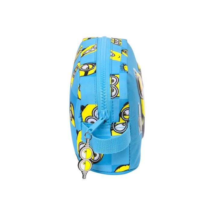 Cartera Escolar Safta Minions Minionstatic Portadesayunos 215x65x120 mm 2