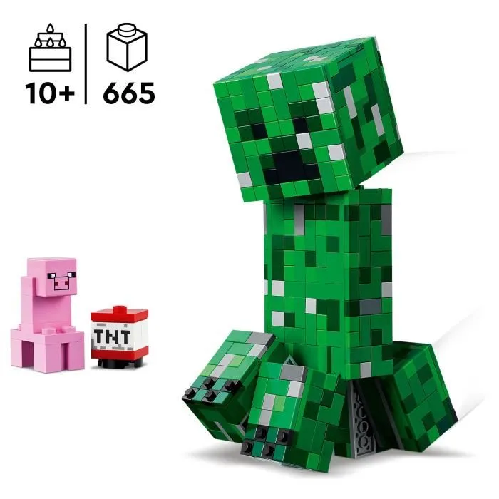Lego Minecraft 21276 The Creeper - Set de Construcción para Niños de 10 Años - Figura 1