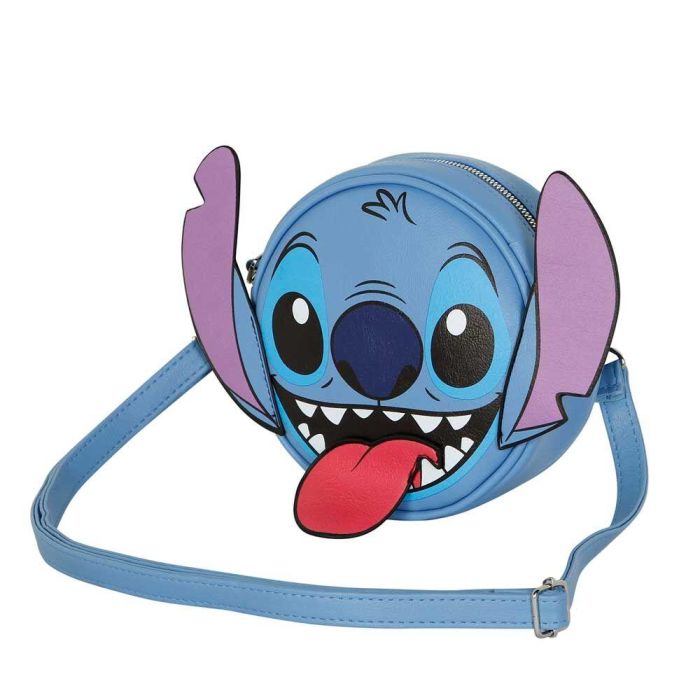 Disney Lilo y Stitch Bolso Redondo Tongue Azul para Niños 2 Disney Lilo y Stitch Bolso Redondo Tongue Azul para Niños 2