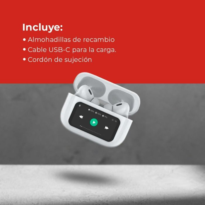 Auriculares Bluetooth DCU 34152080 Blanco 8